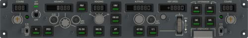 SYDYSOSO COCKPITMASTER Flight Simulator Mode Control Panel CS 737X MCP, PMDG 737NG, IXEG 737, ZIBO 737, B737 CDU Control Display Unit, Boeing edition, Flight Multi Panel