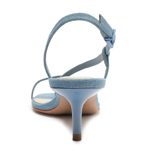 Schutz Women's Heloise Sandal, Azul, 8