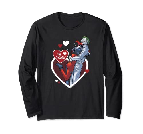 Batman Harley Quinn Joker My Puddin' Long Sleeve T-Shirt
