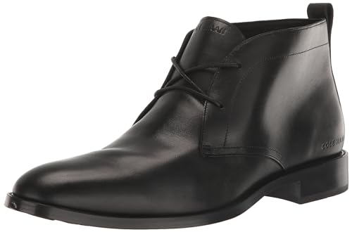 Cole Haan Men's Hawthorne Chukka Boot, Black, 10