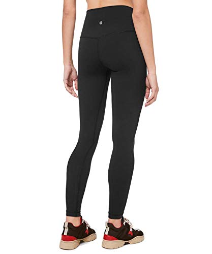 Lululemon Align Stretchy Full Length Yoga Pants - Women’s Workout Leggings, High-Waisted Design, Breathable, Sculpted Fit, 28 Inch Inseam, Black, 4