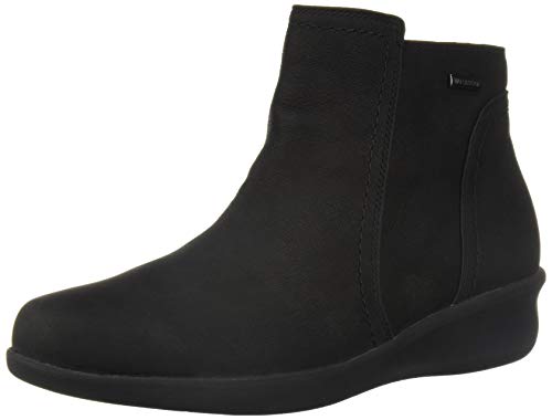 Aravon Women's Fairlee Ankle Boot, Black, 9.5