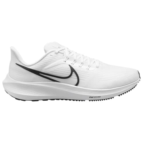 Nike Women's Air Zoom Pegasus 39, White/Black-White, 8.5