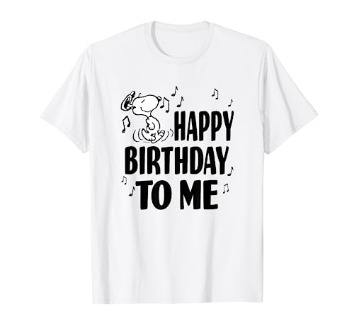 Peanuts - Happy Birthday To Me T-Shirt