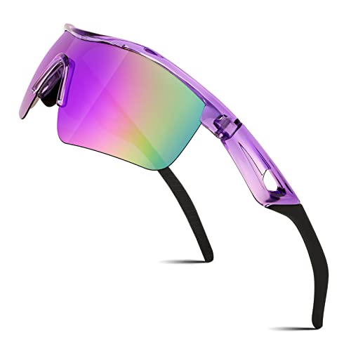 FEISEDY Kids Teens Baseball Polarized Sunglasses Sports TR90 Frame Boys Girls Cycling B2454