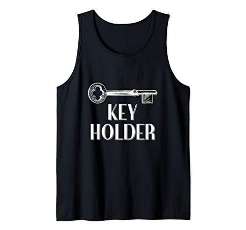 Femdom Chastity Key Holder, BDSM Hotwife Cuckold Fetish Gift Tank Top