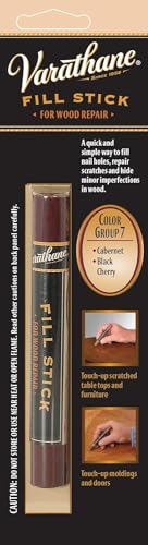 Rust-Oleum Varathane 215368 Wood Fill Stick For Cabernet, Black Cherry