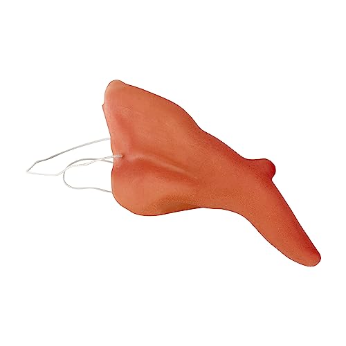 SandT Collection Silicone Nose for Halloween Dress Up - Witch Costume Fake Pimple Pointy Nose - One Size Fits All