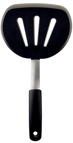 OXO Good Grips Silicone Flexible Pancake Turner, Black, One Size