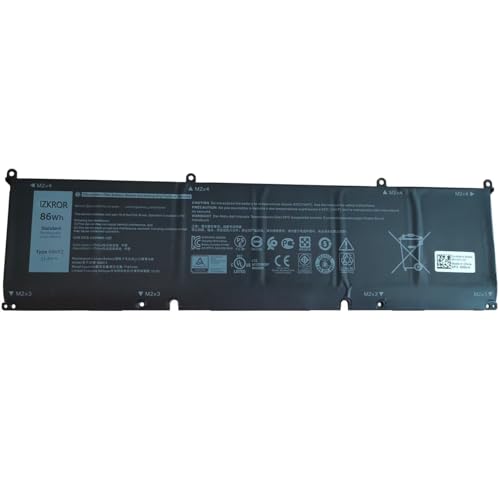 IZKROR 69KF2 86Wh Battery Replacement for Dell Alienware M15 R3 M15 R4 M15 R5 M15 R6 M15 R7 M17 R3 M17 R4 Precision 5550 5560 XPS 15 9500 9510 Inspiron 7510 7610 Vostro 7510 7620 Series 8FCTC 70N2F