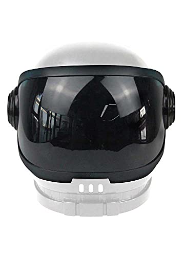 UNDERWRAPS Halloween Costume Adult Space Helmet Accessory with Movable Visor White