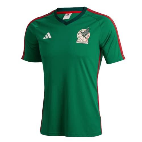 adidas Men's Soccer Mexico 22 Home Fan Jersey (as1, Alpha, m, Regular, Regular, Medium) Green