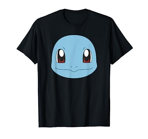 Pokémon Squirtle Cute Tiny Turtle Big Face T-Shirt