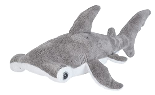 Wild Republic Hammerhead Stuffed Animal, Plush Toy, Sea Animals, Gifts for Kids, Sea Critters 11' (21584)