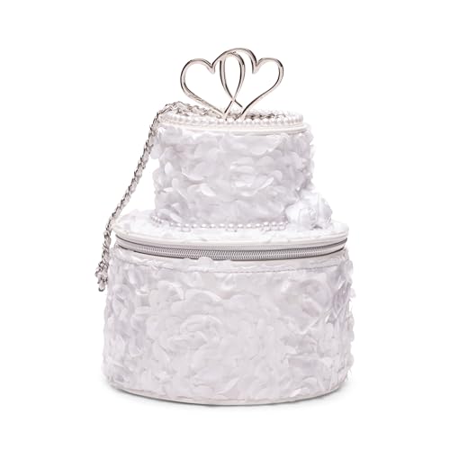 Betsey Johnson Frost Yourself Crossbody, Ivory