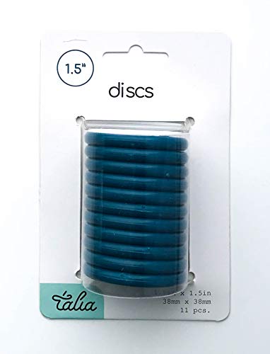 Talia Discbound Notebook - Discs (Deep Lake Blue, 1.5inch)