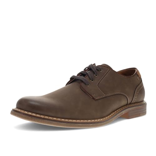 Dockers Mens Bronson Rugged Casual Oxford Shoe, Brown, 10.5 M