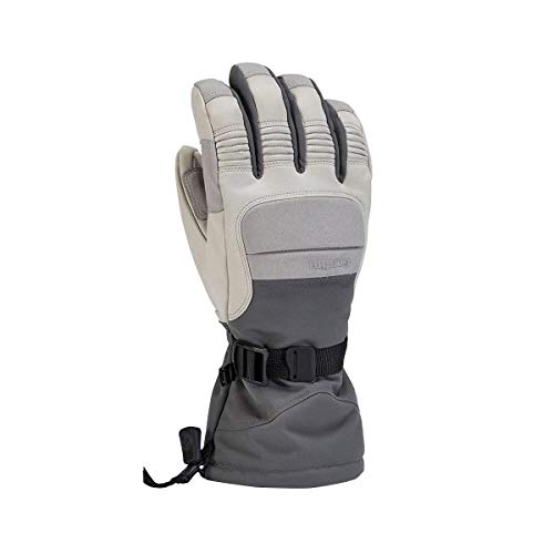 Gordini Men's Standard Cache Gauntlet Glove, Light Grey/Gunmetal, X-Large