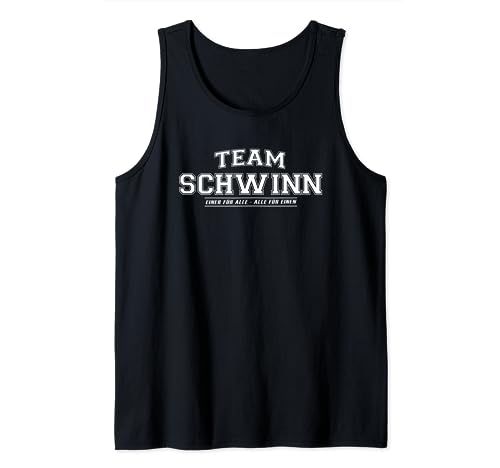 Team Schwinn | proud family - surname gift Tank Top