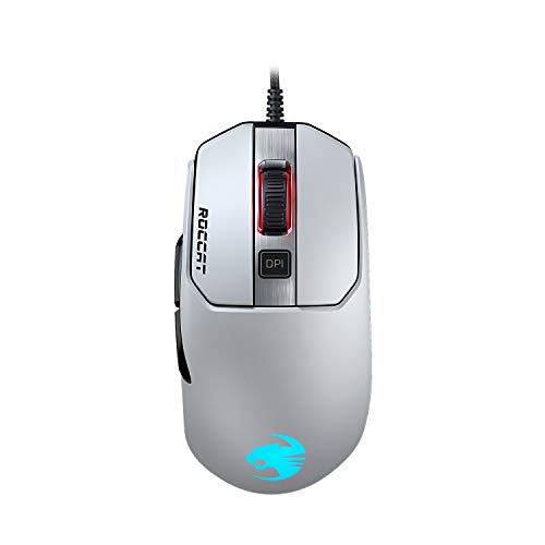 ROCCAT Kain 122 AIMO RGB PC Gaming Mouse - White