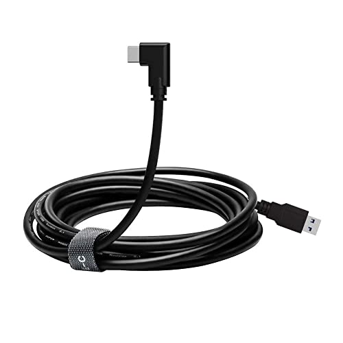 VOKOO Link Cable Compatible with Meta/Oculus Quest 3 Accessories, USB C 3.2 Gen1 High Speed Data Transfer & Fast Charging Cable, 16ft