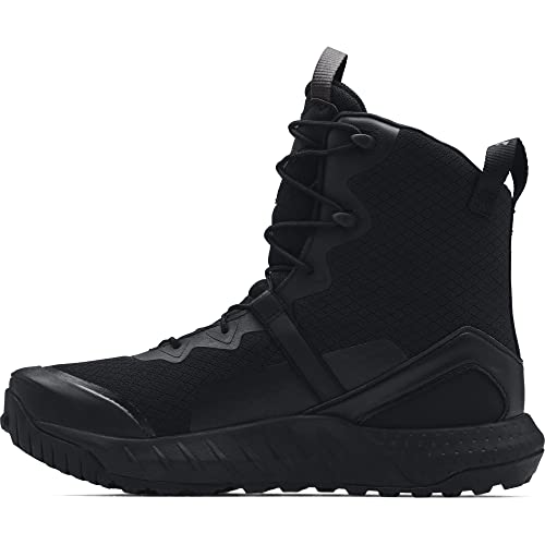 Under Armour Men's Micro G Valsetz Military and Tactical Boot, Black (001)/Black, 11