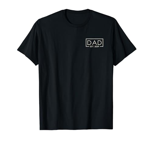 Dad Est. 2024 Logo Dad 2024 loading New Dad 2024 T-Shirt