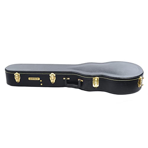 Gretsch G6241 Hollow Body ‘JR’ Hardshell Case for 14-Inch Hollow Body Guitars (Black)