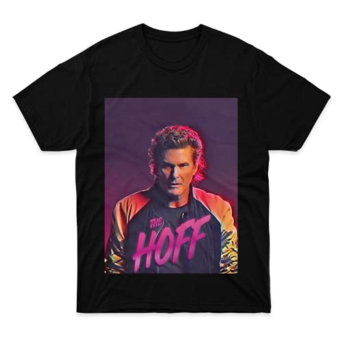 Generic Mens Womens Tshirt The Cotton Hoff Shirt Apparel David Costume Hasselhoff Tee Retro Unisex Allover Tee Patten for Mothers Day Fathers Day Multi Color multi size