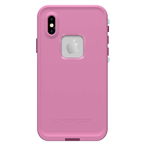 Lifeproof FRĒ SERIES Waterproof Case for iPhone Xs (ONLY) - Retail Packaging - FROST BITE (ORCHID/PURPLE WINE/FAIR AQUA)