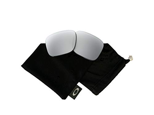 Oakley Original Holbrook OO9102 Chrome Iridium Replacement Lenses For Men For Women+BUNDLE Microfiber Cloth Bag