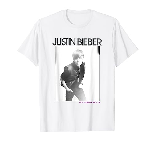 Justin Bieber Official My World 2.0 Photo T-Shirt