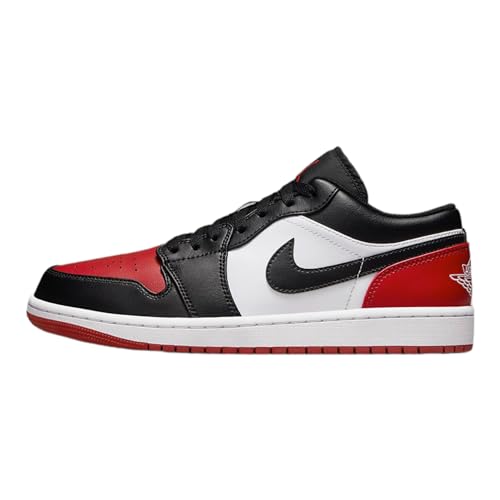 Air Jordan 1 Low Men's White/Black-Red Low 553558-161 13