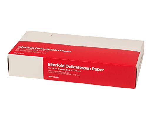 Perfect Stix Gordon choice DeliWaxPaper10-500 Deli Wax Paper, 10' x 10.75', Plain (Pack of 500)