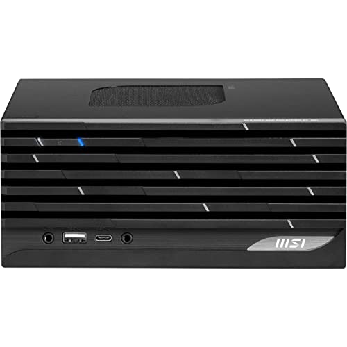 MSI PRO DP20ZA (MFF) Desktop, AMD Ryzen R5-5600G, Radeon Vega 7, 8GB' Memory (Dual-CHL), 250GB SSD, WiFi 5, USB Type-C, Windows 11 Home (5M-060US),Black