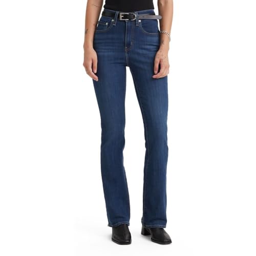 Levi's Women's 725 High Rise Bootcut Jeans, Lapis Dark Horse, 27 (US 4) M