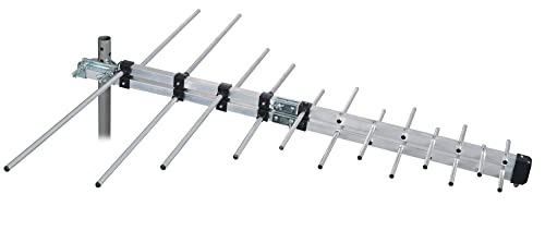 PBD Outdoor Antenna Yagi Satellite HD Antenna - Attic or Roof Mount TV Antenna, RV Antenna for Camping, Long Range Digital OTA Antenna for Clear Reception, 4K 1080P, All Metal