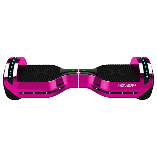 Hover-1 Chrome 2.0 Hoverboard Electric Scooter , Pink ,26 x 9.8 x 10