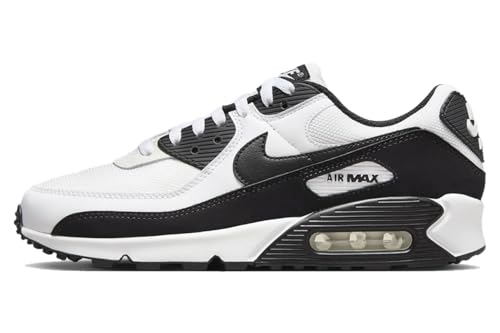 Nike Air Max 90 Panda CN8490 101 Men's Sneakers, 10 White/Black