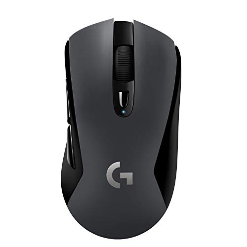 Logitech G603 LIGHTSPEED Wireless Gaming Mouse, HERO 12K Sensor, 12,000 DPI, Lightweight, 6 Programmable Buttons, 500h Battery Life, On-Board Memory, PC/Mac - Black