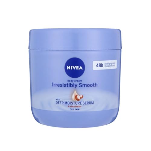 Nivea Irresistibly Smooth Body Cream Dry Skin Shea Butter 400 ml