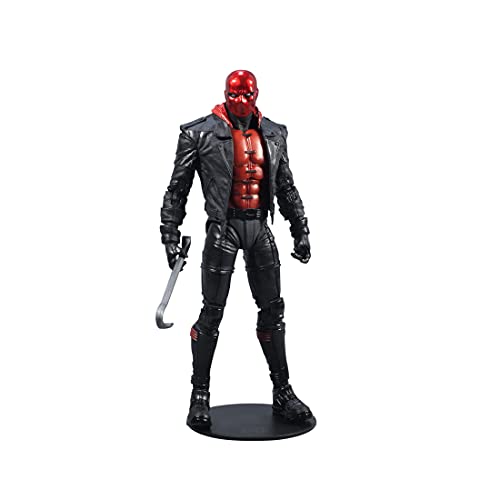 DC Multiverse Red Hood from Batman: Three Jokers Action Figure with Accessories, Multicolor, 7 inches