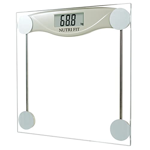 Digital Bathroom Scale for Body Weight, Precision Weighing Scale for Weight Loss, High Accuracy Measurements, 330 Pounds, Step on Technology