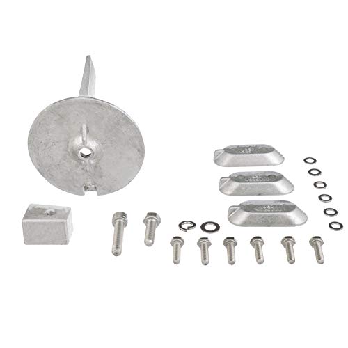 Quicksilver 8M6007993 Aluminum Anode Kit for Yamaha 4T 40-60 Hp Outboards