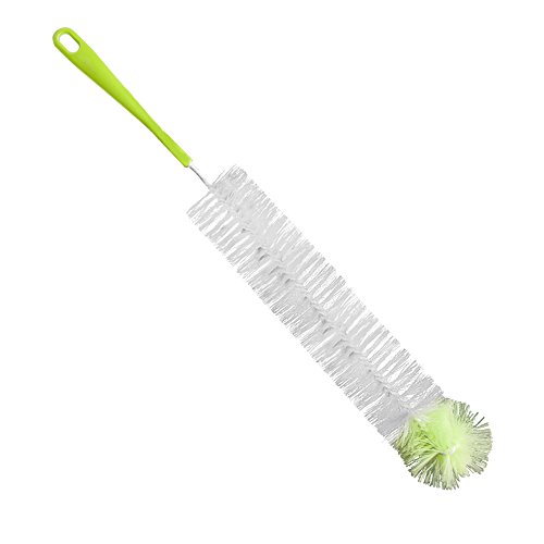 LiKee Long Bottle Cleaning Brush 18' Extra Long x 2.17' Extra Wide Cleaner for Washing Decanter, Water Bottle Brush Washer