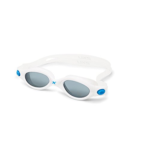 2XU Smoke Junior Solace Goggles, White/Blue, Small