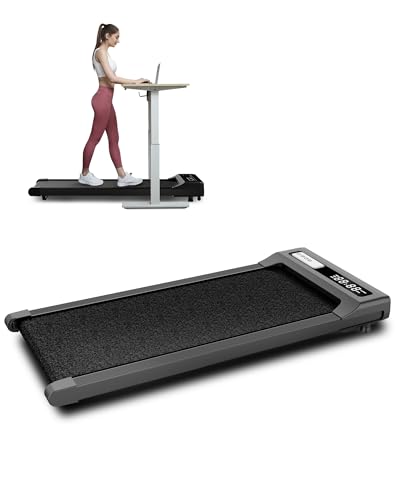 VIPLAT Walking Pad Treadmill Under Desk, Portable Compact Desk Treadmill for WFH,2.5HP Walking Jogging Running Machine with Remote Control.