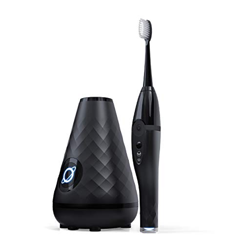 Tao Clean UV Sanitizing Sonic Toothbrush and Cleaning Station, Electric Toothbrush, Dual Speed Setting, Black