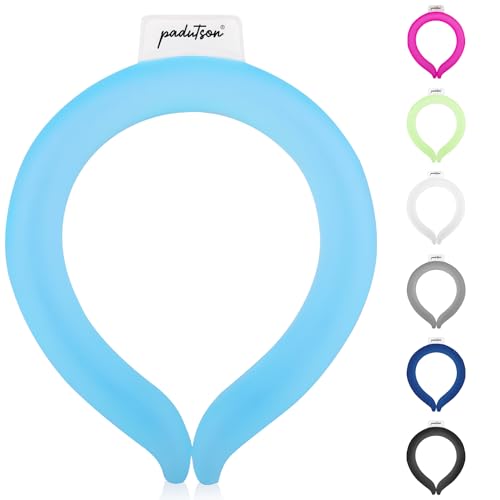 Neck Cooling Tube, Reusable Ice Neck Cooler Wearable Body Cooling Products for Outdoor Indoor, Relief for Hot Flashes and Summer