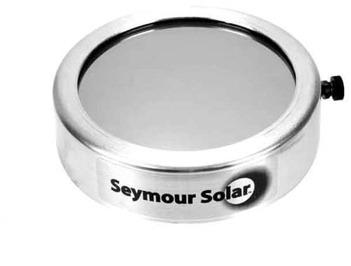 Helios Glass Telescope Solar Filter by Seymour Solar (4.25' (108mm). Fits Optical Tube Diameter 3 7/8' (99mm) to 4 1/8' (105mm))